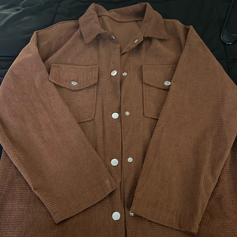 Over size shacket